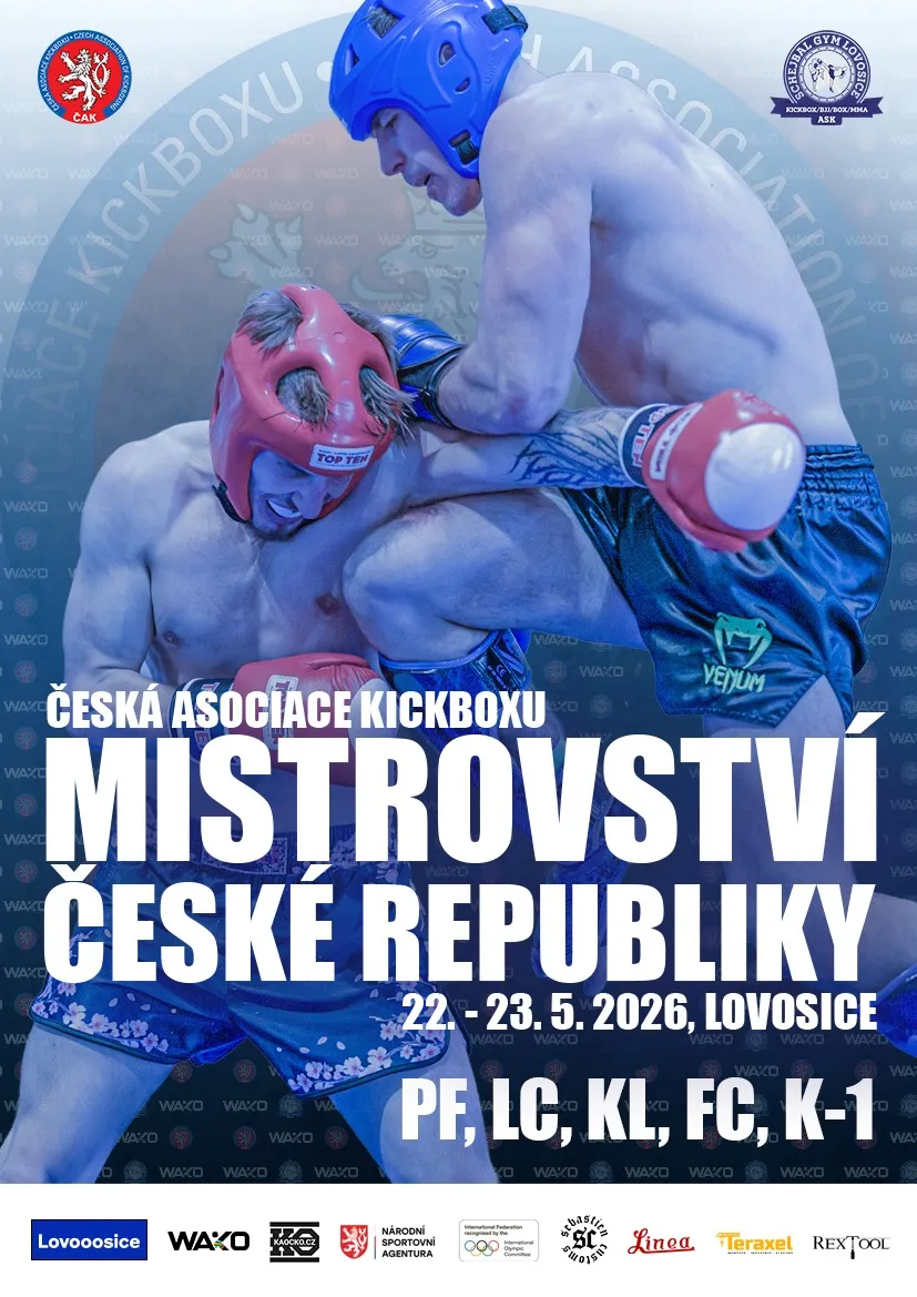 MISTROVSTVÍ ČR 2026 – PF, LC, KL, FC, K-1