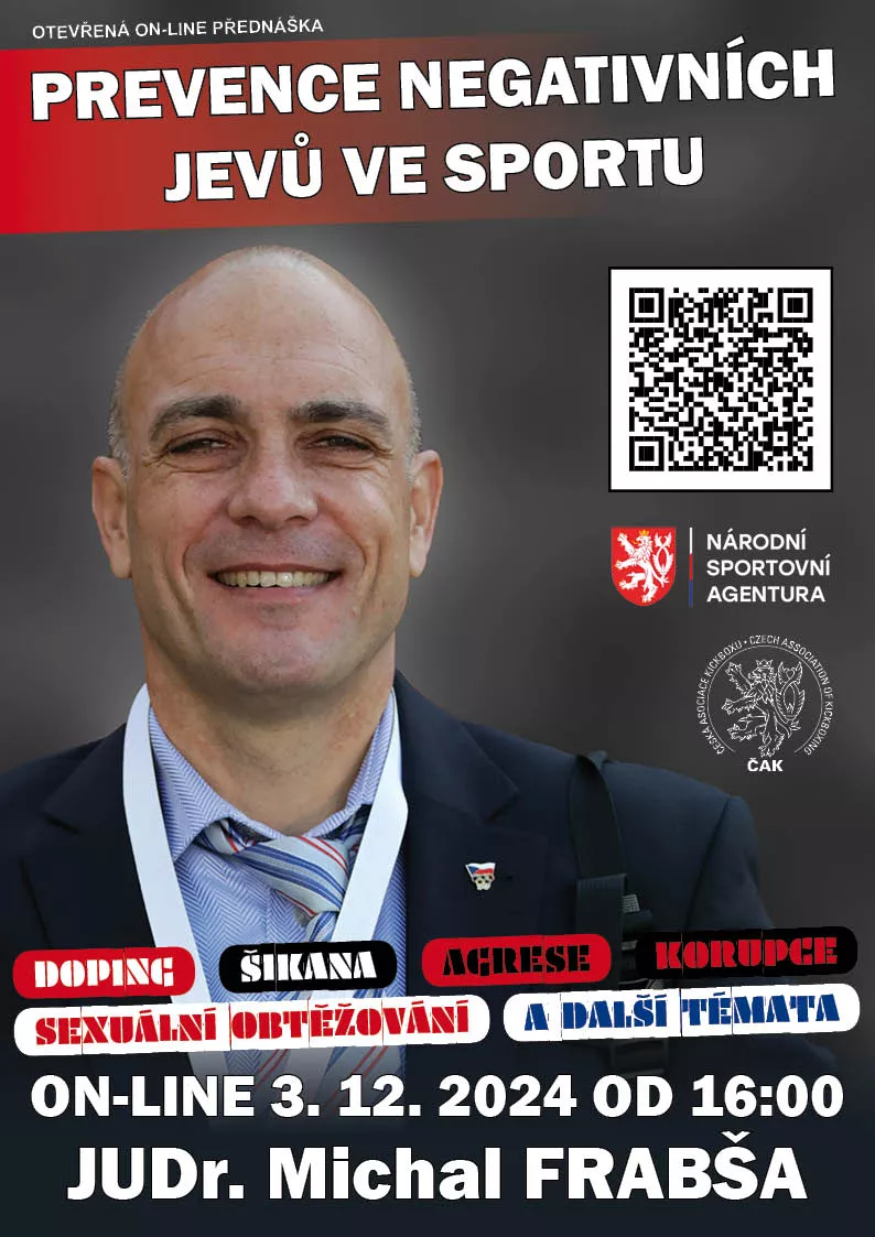Prevence negativních jevů ve sportu II. – přednáška